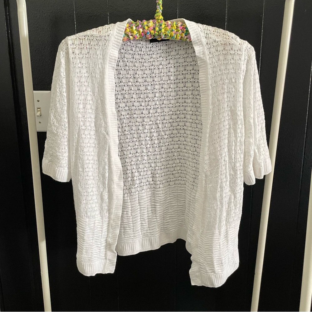 White Lace Cardigan